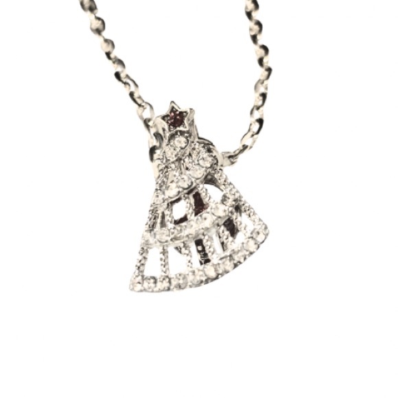 Winter Pine Tree Necklace With Pandora Charm - Picture 8 of 8